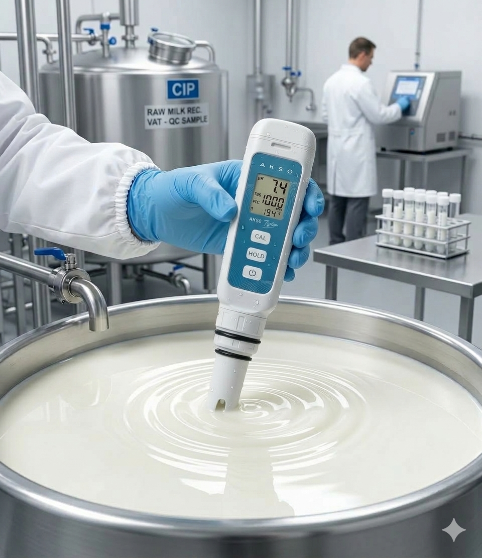 Food pH measurement