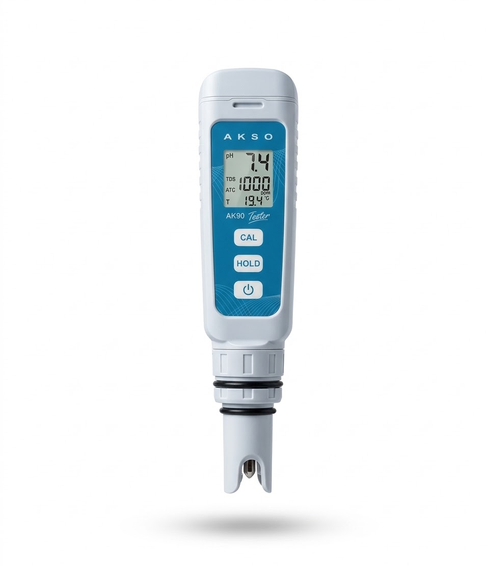pH electrode storage in KCl solution